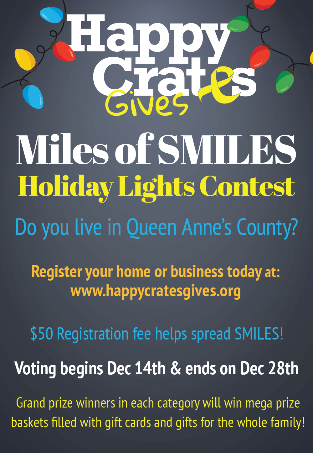 Miles of Smiles Holiday Light Contest